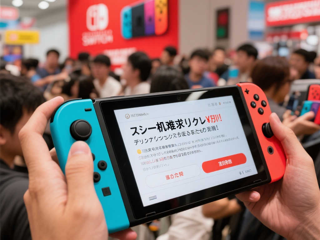 日本220万玩家疯狂争夺Switch2购买资格！任天堂：需求远超想象