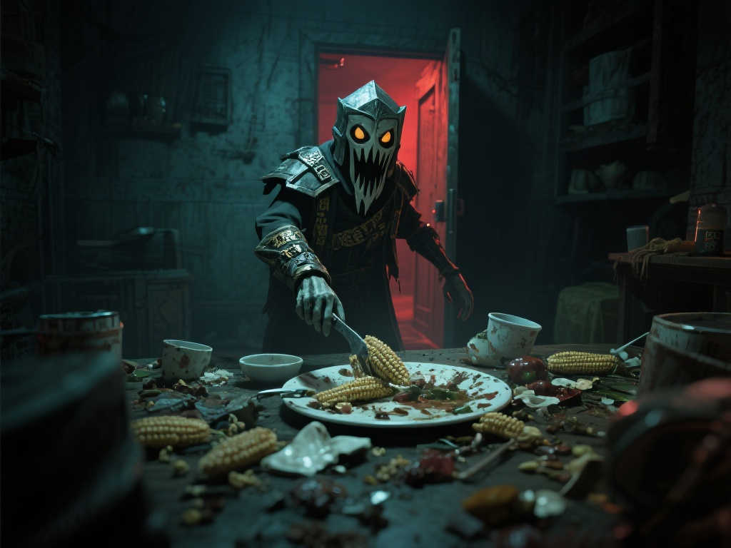 诡异恐怖游戏:剩饭成致命危机,米饭仙人或成最强王者 诡异恐怖游戏:剩饭成致命危机,米饭仙人或成最强王者