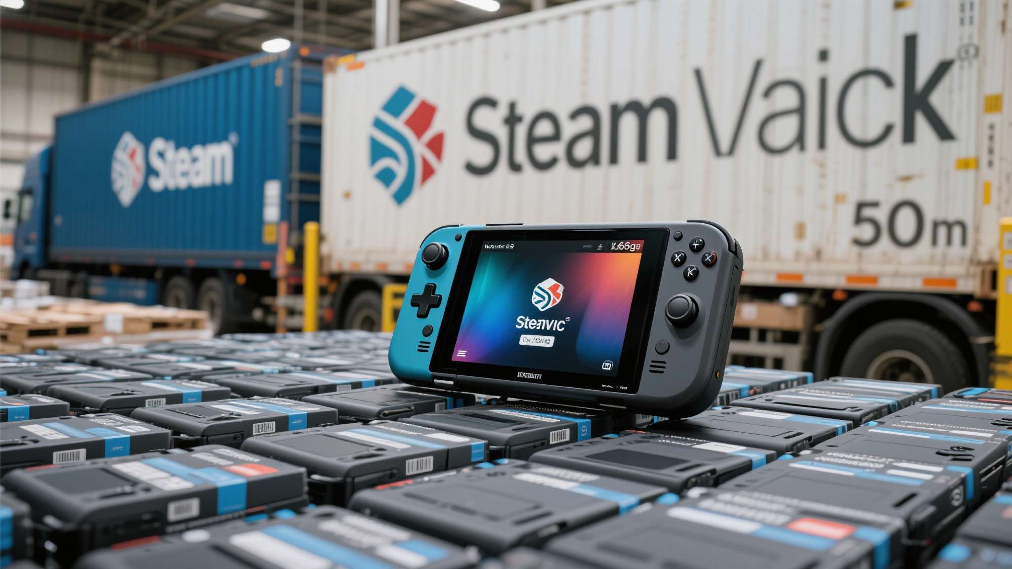 50吨Steam游戏机现已到货！离官宣发售只差一步？
